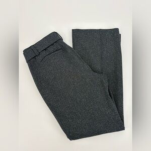 LOFT Marisa Trouser Pant with Belt Slate Grey Women’s 8P
